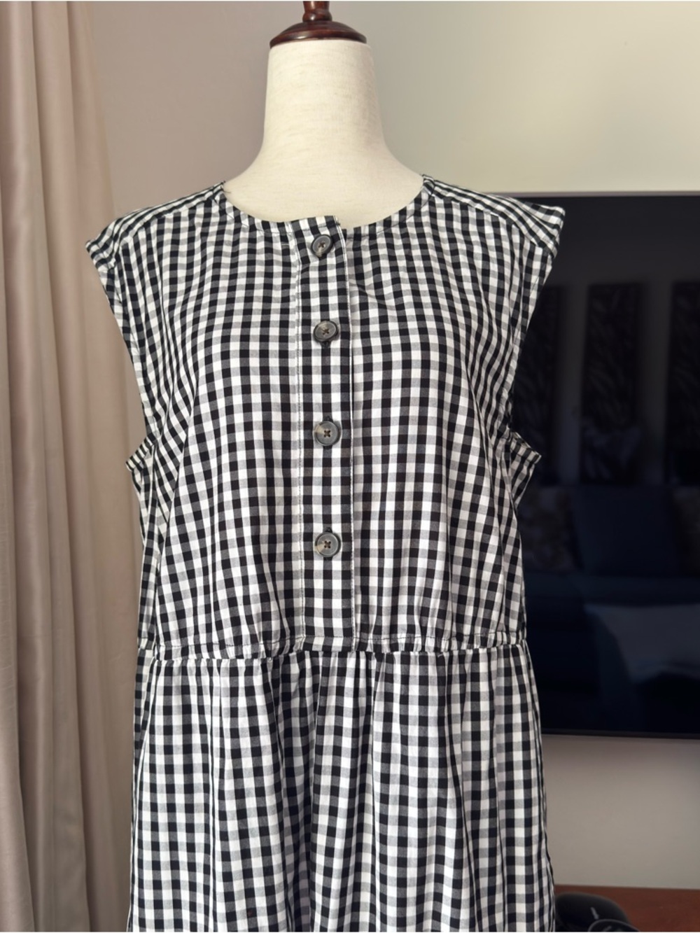 Everlane The Tiered Midi Dress Medium - Picture 4 of 12
